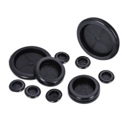 Zaślepka gumowa 20/28mm Czarna-Pozostałe produkty