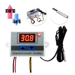 Regulator temperatury 110C  230V -50C do 110C Termostat-Sterowniki i Czujniki Przemysłowe