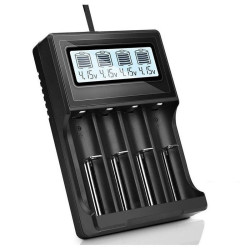 Ładowarka do akumulatorów 8992 Li-Ion 18650 HD-8992 1-4szt. 3000mA zas.-Akumulatory i Ładowarki