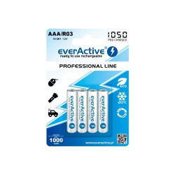 Akum. R3 1050mAh everActive  AAA Professional Line, Akumulator-Akumulatory i Ładowarki