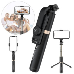 Monopod wysięgnik SELFIE STICK WOZINSKY, Statyw do zdjęć, Bluetooth-Fotografia