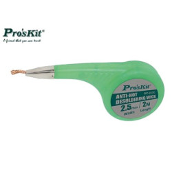 Plecionka do odsysania 2,5mm Długość 2m, w podajniku, Proskit DP-033C-Narzędzia Warsztatowe i Wyposażenie