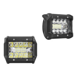 Lampa LED halogen 20x3W 12V-24V IP67 PANEL OFF ROAD COMBO-Motoryzacja