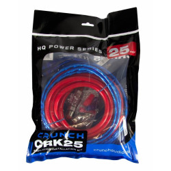 Zestaw montażowy CRUNCH CRK25 Kable do wzmacniacza samochodowego 25mm-CAR AUDIO-VIDEO