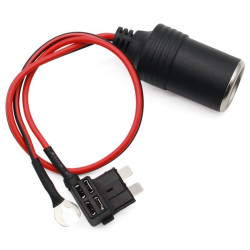 Gniazdo zapalniczki MTA/ATC BYPASS UNIV-VAL (z przewodem około 30cm)-Motoryzacja