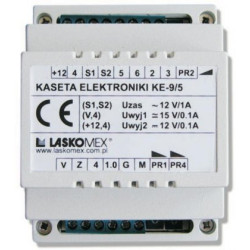 Elektronika KE-9/5 domofonowa do systemów 3+n, 4+n, 5+n z interkomem-Domofony