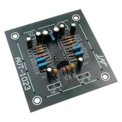 Zestaw AVT1023B Przedwzm. gram. Char. RIAA, Przedwzmacniacz gramofonowy-Zestawy do samodzielnego montażu