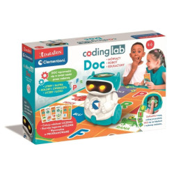 Coding Lab - Robot edukacyjny mówiący, Clementoni-Zestawy do samodzielnego montażu