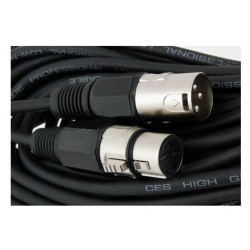 Kabel mikrofonowy XLR 15m Wt/Gn Wtyk-Gniazdo, Vitalco MK02-Naglosnienie i Estrada