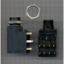 Gniazdo Jack 6,3mm GSMJ 5.A.1-Podzespoły Elektroniczne