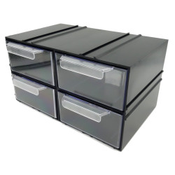Szafka plastik PX4  4 szufladki przezroczyste-Narzędzia Warsztatowe i Wyposażenie