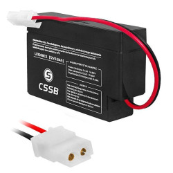 Akumulator 12V-0,8Ah          LX żelowy  terminal JST-Akumulatory i Ładowarki