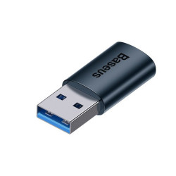 Przejście USB3.1 na USB-C  OTG Adapter OTG, BASEUS, 10Gb/s Niebieski-Komputery i Tablety