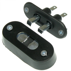 Krańcówka alarm. AQM 25B Styk podwójny do drzwi przesuwnych bus dostawcze-Motoryzacja