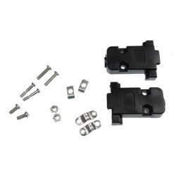 Obudowa D-SUB 9pin czarna DB9 COM RS232-Podzespoły Elektroniczne