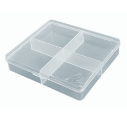 Organizer 4 przegr 9,4x8,2x2cm OR76 Pojemnik-Narzędzia Warsztatowe i Wyposażenie