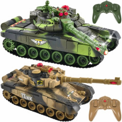 Czołgi zdalnie sterowane  1:14 | Zestaw 2 Sztuki-MODELARSTWO HOBBY i ZABAWA