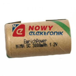 Akumulator do pakietu BYDSC3AhBB (bez blaszek) 22x42mm 1,2V Ni-MH 3000mA-Akumulatory i Ładowarki