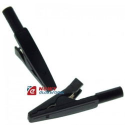 Krokodyl KK187-BK Gn.2mm Czarny 60VDC/30VAC  na banan lub igłe mi-Podzespoły Elektroniczne