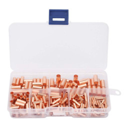 Zestaw tulejek kablowych CU miedzianych 250szt. 1-6mm-Przewody i Druty w metrażu