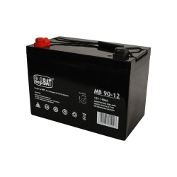 Akumulator 12V-90Ah      MegaBat Żelowy, MB 90-12-Akumulatory i Ładowarki