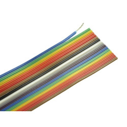 Przewód TLWY 20x0,5mm CU-AWG Wstążkowy taśmowy HQ do 300V-Przewody i Druty w metrażu