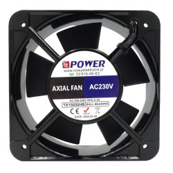 Wentylator 150x50 230V TX15050HB 2 przew kulka NEPOWER 200-240VAC 0.2A-Wentylacja i Chłodzenia