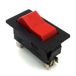 Przełącznik WA-8A 6A/250VAC OFF-ON Czerwony klawisz, Śruby-Podzespoły Elektroniczne