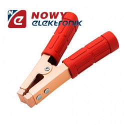 Krokodyl 500A czerwony-Podzespoły Elektroniczne