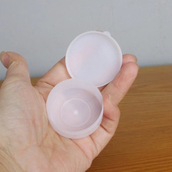 Organizer okrągły 19x42mm - 20g plastikowe pudełeczko - zamykany-Narzędzia Warsztatowe i Wyposażenie