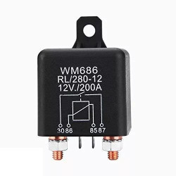 Przekaźnik samochodowy 12V 200A zwierny na śruby WM686 RL/280-12-RL/180-12-Podzespoły Elektroniczne