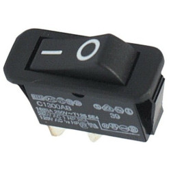 Przełącznik C1300AB 16A/250V OFF-ON czarny C1500ABBB-Podzespoły Elektroniczne