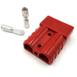 Złącze SB50A 16mm2 typ ANDERSON kostka czerwona
