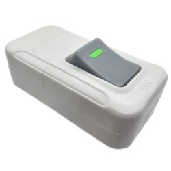 Wyłącznik na kabel,  A13 Biały 250V/10A-Elektryka