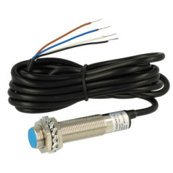 Czujnik indukcyjny LM12-33004NC -L fi 12mm NPN NO/NC 4mm zabudowany 10-30V DC pi-Ei-Sterowniki i Czujniki Przemysłowe