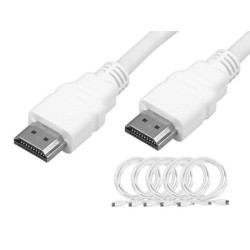 Kabel HDMI 1,5m 4K v2.0 Biały LTC-Kable i Przyłącza RTV i PC