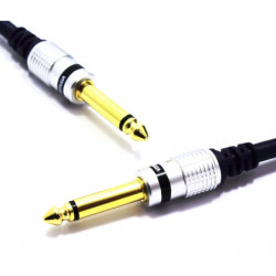 Kabel Jack 6,3 Mono 5m VITALCO Wtyk-Wtyk MK46-Kable i Przyłącza RTV i PC