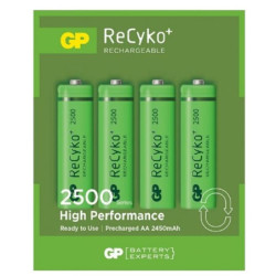 Akum. R6 2450mAh Ni-Mh     GP AA ReCyko+ 2500/2450, Akumulator-Akumulatory i Ładowarki