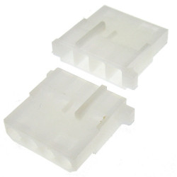 Wtyk żeński do stacji 4p/ osłona do twardych dysków HDD MOLEX-Komputery i Tablety