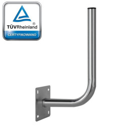 Uchwyt ant. USC-38/300/600-H Ścienny, gięty, CORAB-RTV SAT DVB-T