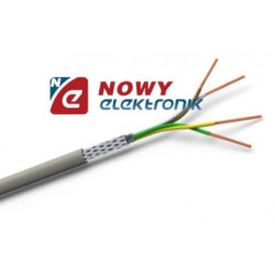 Przewód LIYCY 4x0,5mm sterowniczy w ekranie-Przewody i Druty w metrażu