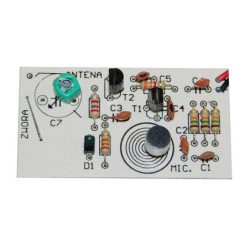 J-244 Mikrofon bezprzewodowy FM UKF 88-108MHz, zasilanie 3~12V-Zestawy do samodzielnego montażu