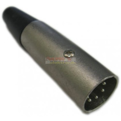 Wtyk mikrofonowy 5pin na kabel XLR CANON-Podzespoły Elektroniczne