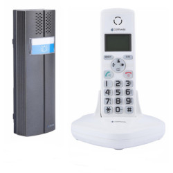 Zestaw domofonowy bezprz. D102W VIDOS tele domofon bezprzewodowy-Wideodomofony