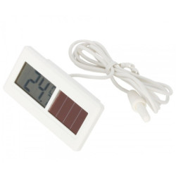 Termometr cyfrowy z ogniwem sło. (solar)(panelowy)zakres -4080°C-Dom i Ogród