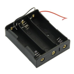 Koszyk baterii 3x18650 Li-ION Z przewodami-Baterie