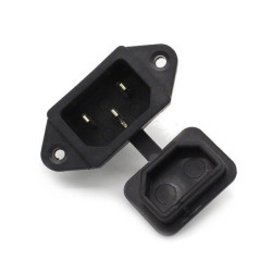 Osłona Wodoodporna gniazda zas. zasilania AC IEC PC Pokrywa AC04-Elektryka