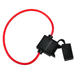 Gniazdo Bezpiecznika Samoch. Płaskie, przewód 1,5mm-Motoryzacja