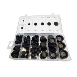 Zestaw zaślepek gumowych 170 Szt Zaslepki, przelotki-Elektryka