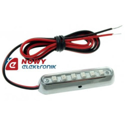 Lampa LED SMK-6SMD G 12V zielona-Oświetlenie